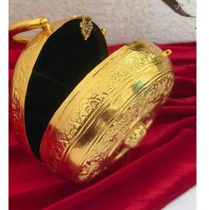 Premium God Grace Craft <b>Gold</b> Embossed Metal Evening Bag Vintage Bridal <b>Clutch</b> Handcrafted <b>Purse</b> Custom Logo for Wedding Party - Product Image 1