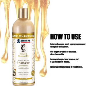 Hot New Coconut Hair <b>Shampoo</b> Conditioner Natural Hair Care Deep Repair Nourishing Moisturizing Liquid Form Reduces Hair Breakage - Product Image 3