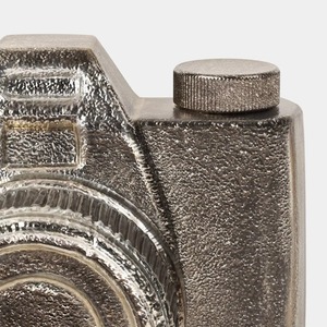 Escultura de Cámara de Metal Hecha a Mano, Decoración de Arte Rústico, Figura Decorativa de Mesa para Sala de Estar - Product Image 4
