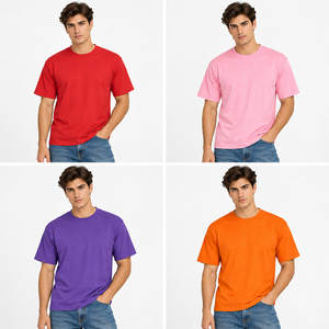 Camisetas Lisas al por Mayor, Camisetas de Algodón Orgánico, Camisetas Blancas para Bordar Personalizadas, Ropa de Verano Unisex Sostenible - Product Image 5