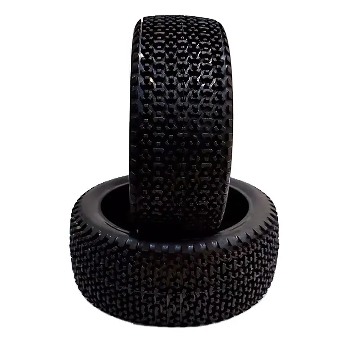 Neumáticos RC 1/8, llanta hexagonal de 17mm y neumáticos de goma compatibles con material compuesto alto para coche RC