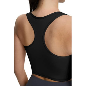 Soutien-gorge de sport Solid Trader à maintien élevé, sans coutures, confortable, pour la course, avec effet push-up, doux, respirant, pour l'entraînement, le yoga et le fitness - Product Image 4