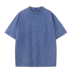 เสื้อยืดโอเวอร์ไซส์แบบวินเทจสำหรับผู้ชาย |   เสื้อยืดผ้าฝ้ายวินเทจลายฟอกสี |   เสื้อยืดสตรีทแวร์ทรงใหญ่ไซส์ใหญ่ - Product Image 3