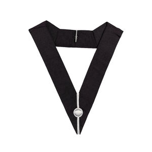 ปลอกคอเครื่องราชอิสริยาภรณ์มาสเตอร์เมสัน ปลอกคอเครื่องราชอิสริยาภรณ์ซีเนียร์เวอร์แดน ปลอกคอเครื่องราชอิสริยาภรณ์จูเนียร์เวอร์แดน พร้อมขอบสีทอง - Product Image 3