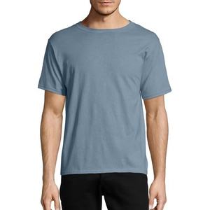 Lettre brodée de grande taille couleur personnalisée à manches longues 100% coton marque privée hommes t-shirts en gros OEM Service T-Shirt - Product Image 3