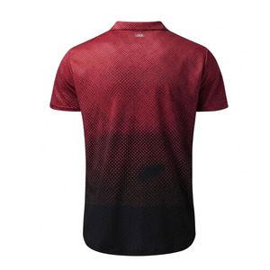 Conjunto de polo y pantalones cortos para hombre EKIN IMPEX con degradado de color, de secado rápido, tejido deportivo, para verano, con logotipo personalizado, conjunto de 2 piezas para hombre - Product Image 5