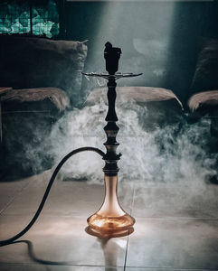 Accesorios de lujo para fumar personalizados Venta al por mayor de cachimba árabe Pipa doble Cachimba Shisha Cachimba - Product Image 6