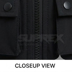 Traje Deportivo Moderno Negro de Poliéster Flexible para Gatos, Ropa Cálida de Forro Polar, Atuendo Activo para Pequeños Compañeros - Product Image 2