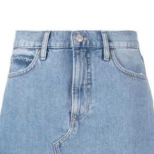 2026 Cheap Price Custom Logo Casual <b>Knee</b>-<b>Length</b> <b>Denim</b> <b>Skirts</b> for Women High Quality Cotton Breathable Comfortable - Product Image 5