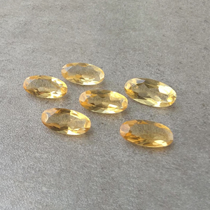 Piedra Preciosa Suelta de Citrino Natural Grado AAA, Corte Facetado, Forma Oval Grande, Calibrada, para Joyería - Product Image 3