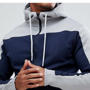Combinaisons de couleurs personnalisées, imperméables, respirantes, à col montant, pour hommes adultes, ensembles de jogging stylés pour la saison hivernale - Product Image 3