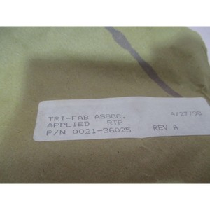AMAT 0021-36025 ฝาครอบเบรกเกอร์ Pyro RTP 422789 - อุปกรณ์และอะไหล่เซมิคอนดักเตอร์ระดับโลกที่เชื่อถือได้ - Product Image 5
