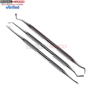 <b>3</b> Pcs Dental Woodson #1, 2, <b>3</b> Plugger Set Double Ended Plastic Composite Filling Medic Instruments Professional Dental Use - Product Image 5
