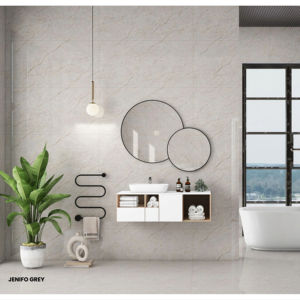 Carreaux de sol en porcelaine brillante antidérapants de qualité supérieure pour la décoration intérieure 60x120cm 600x1200mm 24x48 pouces pour salle de bain et cour - Product Image 1