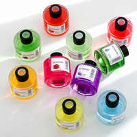 Diffuseur de parfum en bouteille transparente et lumineuse, parfum grenade et melon, avec bâtonnets diffuseurs, pour hall d'hôtel, bureau, cadeaux