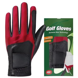 Guantes de Golf Blancos de Cuero Genuino, Duraderos y Personalizados, de Venta Caliente, Fabricación Profesional, para Adultos, Ropa Deportiva para Exteriores - Product Image 1