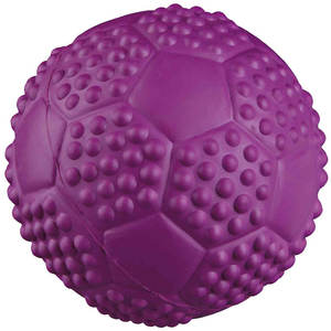 Pelota de Goma Natural con Sonido de 7 cm para Mascotas - Product Image 2