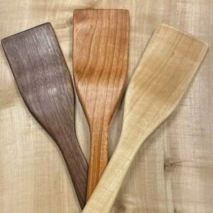 Ensemble de cuillères de cuisine en bois naturel écologiques pour la cuisine, le restaurant ou l'hôtel, disponible à un prix avantageux - Product Image 1