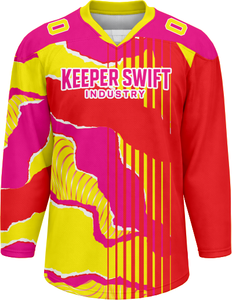 Créez votre propre maillot de hockey sur glace avec logo personnalisé - Maillot de hockey sur glace de qualité supérieure à vendre - Maillot de hockey sur glace sur mesure - Product Image 2