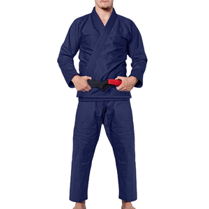 ชุดยูโดบราซิลเลียนยิวยิตสู (BJJ Gi) สำหรับการแข่งขัน น้ำหนักเบา ผ้าเพิร์ลวีฟ รับผลิตตามแบบ (OEM) ขายส่ง - Product Image 1