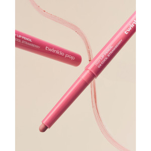 Pour le crayon à lèvres CLIO Cool Strawberry Twinkle Pop Over, un ajout chic à la collection de maquillage de vos lèvres - Product Image 1