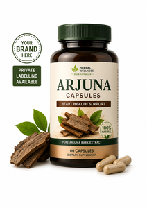 SAFA INTERNATIONAL Arjuna <b>Herbal</b> <b>Supplement</b> Solvent Extract Plant Capsules (60 Count) Natural for Health Food & Cosmetic Use - Product Image 2