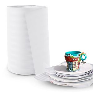 ม้วนโฟมโพลีเอทิลีน12X60ฟุตนำกลับมาใช้ใหม่ได้360แพ็กวัสดุกันกระแทกป้องกันโพลีเอทิลีนสำหรับเคลื่อนย้ายน้ำหนักเบา - Product Image 1