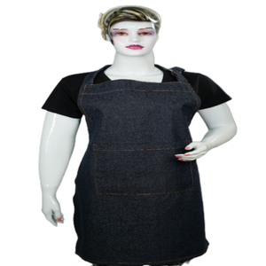 Custom High Quality 100% Cotton Sleeveless Bib Apron with Oven Mitts for <b>BBQ</b> Cooking Baking <b>Grilling</b>-Eco-Friendly Washable - Product Image 1