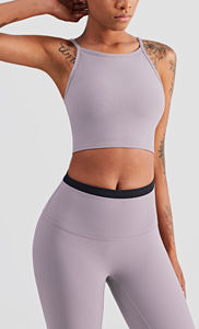 Sujetador Deportivo Sexy con Espalda Descubierta, Personalizable con Logotipo OEM, de Alta Calidad, con Soporte, Secado Rápido, Nailon y Spandex, para Fitness, Gimnasio, Yoga, Ropa Interior Femenina - Product Image 4