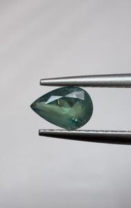 Natural <b>Alexandrite</b> Green Teal Pear Cut Faceted Gemstone with Color Change 4.80x7mm 0.75ct for Custom Jewelry <b>Rings</b> Pendants - Product Image 3