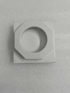 Support d'anneau loupe blanc avec découpe octogonale pour équipement de test - Product Image 4
