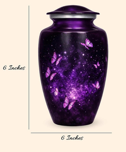 Urnas Funerarias Decorativas de Latón para Cenizas de Adultos, Urnas Hechas a Mano para Hombres y Mujeres - Product Image 2