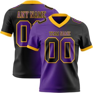Jersey de Fútbol Americano para Adultos, Absorbente de Humedad, con Transferencia de Calor, Logotipo Personalizado, Proveedor de Marca Privada, Uniforme Duradero - Product Image 5