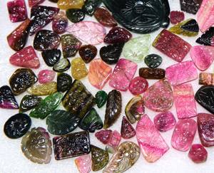Proveedor Mayorista de Turmalina Natural Tallada en Múltiples Colores, Incríble Turmalina Tallada en Múltiples Colores para la Fabricación de Joyas - Product Image 2