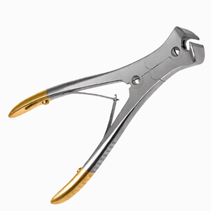 Lot de 4 instruments manuels de coupe de broches et fils TC, avec inserts en carbure de tungstène, pour chirurgie orthopédique, en acier inoxydable - Product Image 3