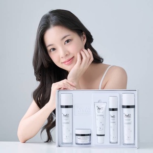 Set de cuidado de la piel coreano SULHEE de 5 pasos con niacinamida, vitamina C, ácido hialurónico, suero herbal y crema para el cuidado de la piel, set de cuidado de la piel para hombres. - Product Image 1