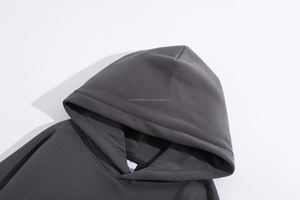 Sudadera con Capucha Personalizada con Impresión de Logotipo, 420 GSM, Felpa de Algodón, Lisa, Unisex, Sin Cordones, Gruesa, para Hombre - Product Image 5