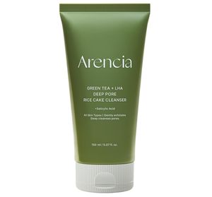 ARENCIA Limpiador Facial de Ácido Salicílico, Té Verde + LHA y Arroz para Limpieza Profunda de Poros y Eliminación de Puntos Negros, 5.07 Fl oz - Product Image 1