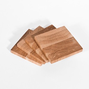 Napperons ronds et carrés en bois de haute qualité, sous-verre, prix bon marché, tasse en bois, vente en gros - Product Image 2