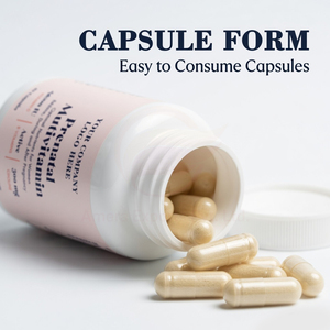 Capsules de multivitamines prénatales pour femmes enceintes, complément alimentaire, fabrication OEM, marque privée - Product Image 2