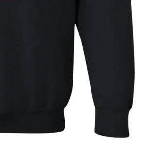 Sudadera con cuello redondo y estampado gráfico en negro, rosa y verde, de manga larga con puños acanalados, informal, de forro polar para mujer, estilo urbano a la moda. - Product Image 4
