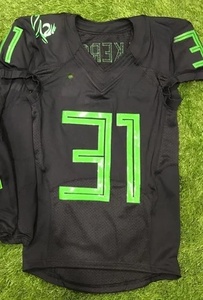 Uniformes de Fútbol Americano Personalizados para Equipos Juveniles, Sublimación al por Mayor, Tela Tackle Twill Blanca, Logotipo Personalizado al por Mayor, Unisex - Product Image 5