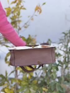 Bolso de mano único, hecho a mano, de cuero repujado, estilo gitano bohemio, de piel de vaca, recién llegado, hecho a mano, estilo occidental, elegante, multiusos. - Product Image 4