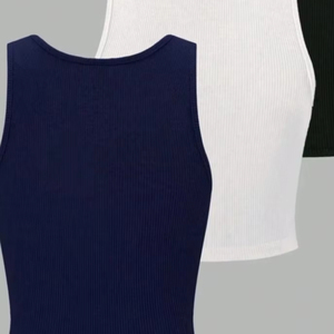 เสื้อครอปแคมิสุดฮิตขายส่งสำหรับผู้หญิง สไตล์ฤดูร้อน ทรงเข้ารูป กระชับรูปร่าง เหมาะสำหรับใส่ลำลอง คุณภาพดีแต่ดูหรูหรา - Product Image 4