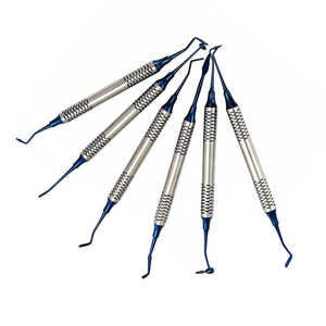 Instruments dentaires professionnels Dentavex Corporation, instruments de remplissage dentaire en acier inoxydable réutilisables, certifiés CE Classe I - Product Image 4
