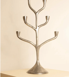 Modern <b>Tree</b> Design Metal Candle Holder <b>Decorative</b> Table Centerpiece Taper Candle Stand for Home Wedding Dining <b>Decor</b> - Product Image 1
