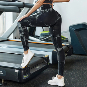 2026 Best Design High Quality Women's Yoga <b>Leggings</b> Solid <b>Pattern</b> Casual Pants High Waist Seamless Spandex/Nylon <b>Leggings</b> - Product Image 1
