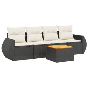 Conjunto de Sofás Negros para Jardín - Product Image 2