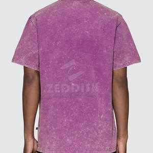 Camisetas de Hombre con Lavado Ácido Hechas en Pakistán, Diseña tus Propias Camisetas Transpirables con Lavado Ácido para Hombre - Product Image 3