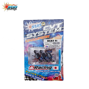 SUN Racing Taiwan BEAT Fi - Ressort d'embrayage en acier 1200RPM, contrôle stable, conduite fluide, nouveau scooter noir (3 pièces/SET) - Product Image 6